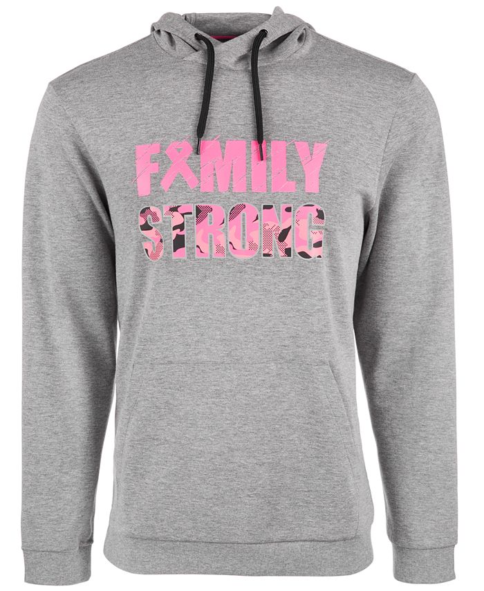 Ideology Breast Cancer Awareness Family Strong Hoodie, Created for Macy's Macy's