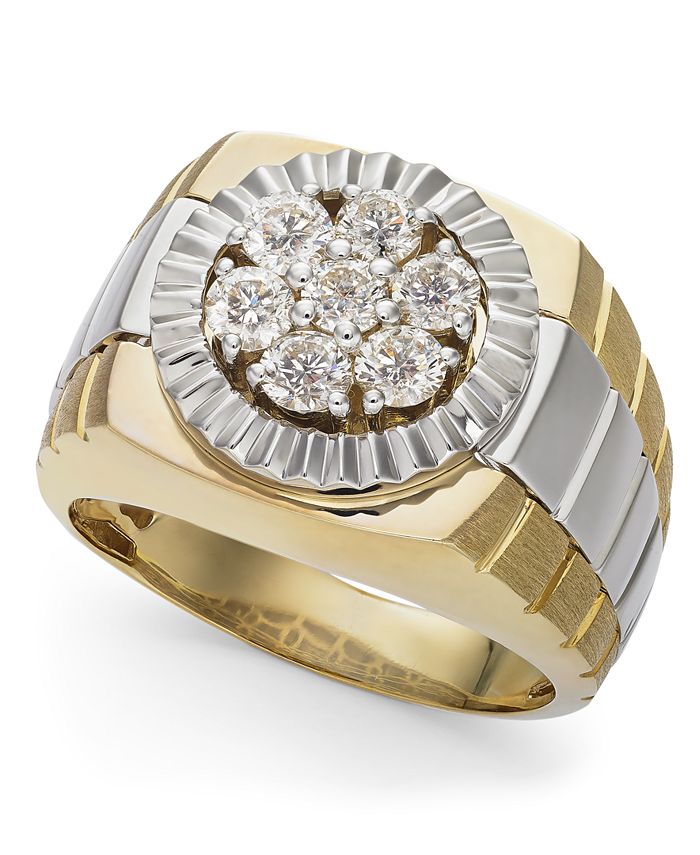 Rolex Ring - 14K Gold with Diamonds 11