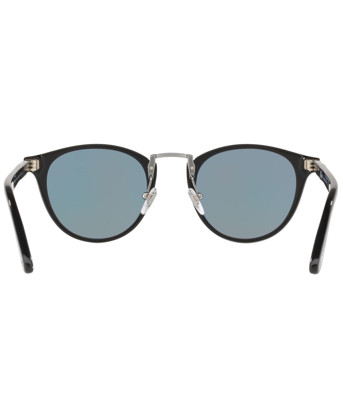 Shop Persol Men's Sunglasses, Po3108s In Black,light Blue