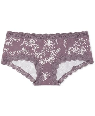 A Pea in the Pod - Lace Girl Short Maternity Panties