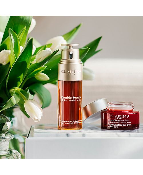 Clarins Double Serum Complete Age Control Concentrate, 1.6oz. Skin