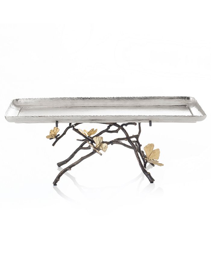 Michael Aram - Butterfly Gingko Footed Centerpiece Tray