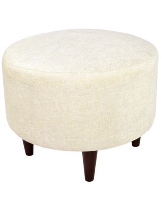 MJL Furniture Designs - Sophia Atlas Round Upholstered Ottoman
