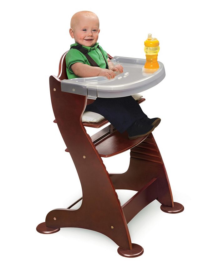 Badger Basket Embassy Adjustable Wood High Chair – Cherry