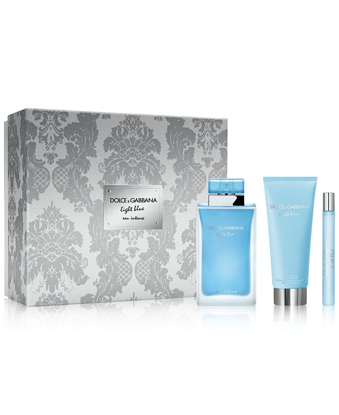 Dolce & Gabbana DOLCE&GABBANA 3-Pc. Light Blue Eau Intense Gift Set, A $165  Value & Reviews - Perfume - Beauty - Macy's