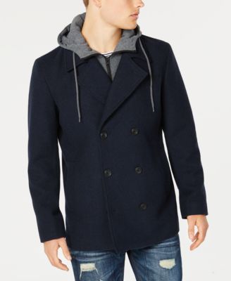 macys mens peacoat