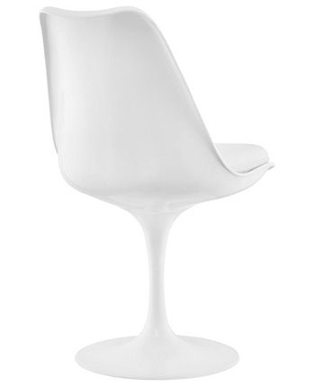 Modway - Lippa Dining Vinyl Side Chair in White