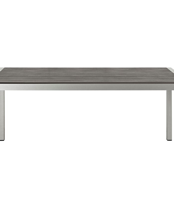 Modway Shore Outdoor Patio Aluminum Dining Table Macy's