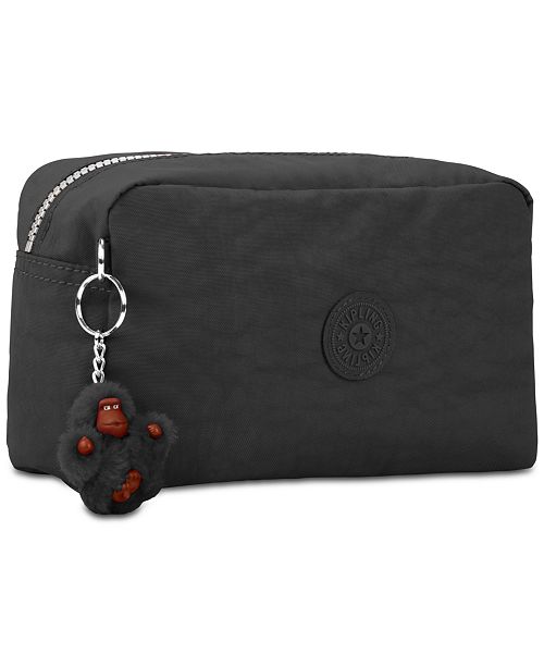 Kipling Gleam Small Pouch – Astuccio Portatutto Piccolo In Nylon Lucido Con Scimmietta – 14x9,5x5,6 Cm, 1L - 4