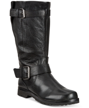 GENTLE SOULS BY KENNETH COLE WOMEN'S BUCKLED UP BOOTS WOMEN'S SHOES