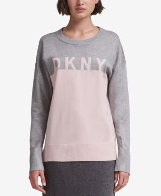 DKNY - Colorblocked Graphic Sweatshirt