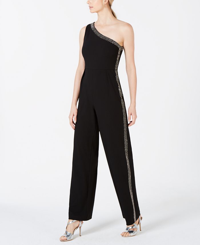 Macy's calvin klein on sale jumpsuit