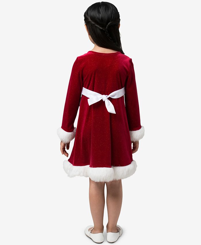 Bonnie Jean Little Girls Santa Dress Macy's