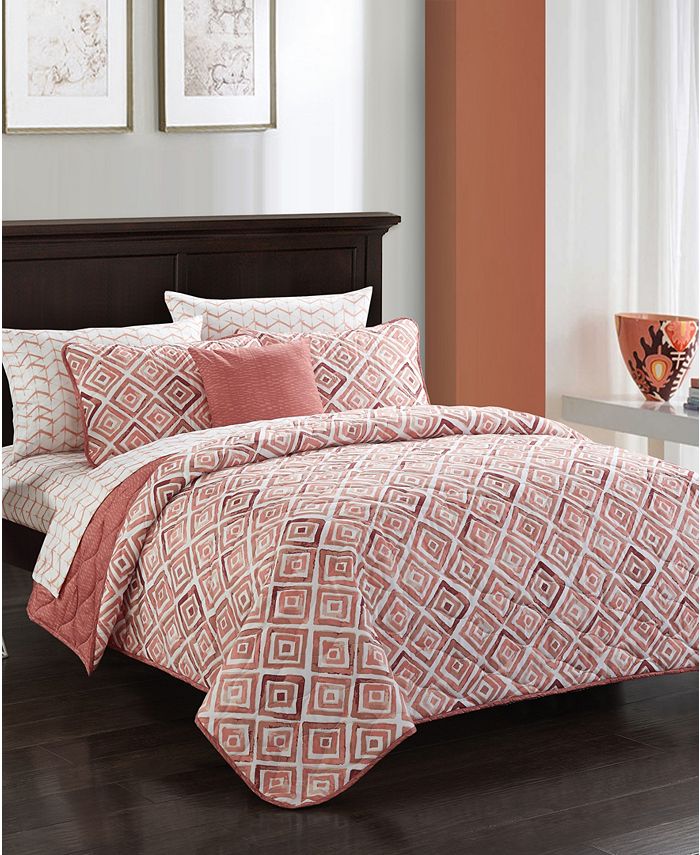 Idea Nuova Urban Living Lucy Quilt Bedding Set King Macy's