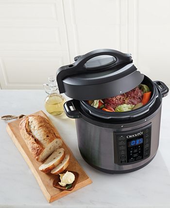 Crock-Pot 10-Qt. Express Crock Multi-Cooker with Easy Release Steam Dial -  Macy's