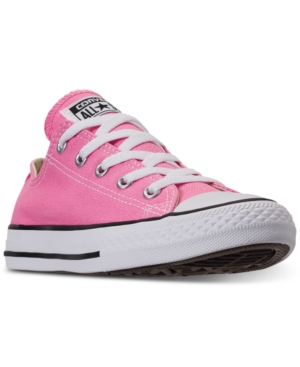 Shop Converse Little Kids' Chuck Taylor Original Sneakers From Finish Line In Pink