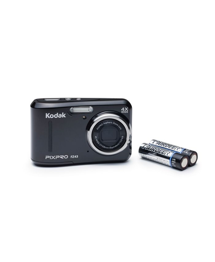Kodak Pixpro Fz43 Friendly Zoom Black Compact Digital Camera Macy