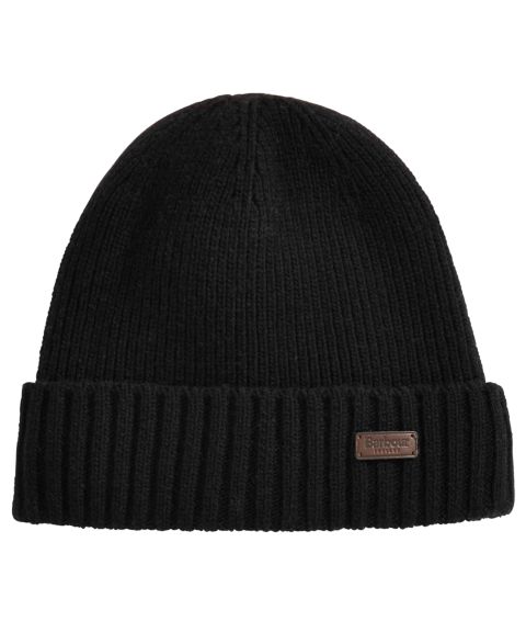 Мужская шапка Barbour Carlton Beanie, цвет: Чёрный