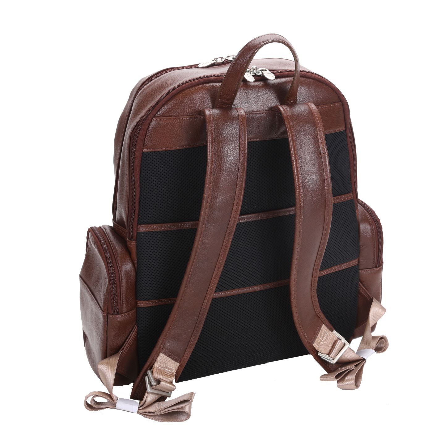 Рюкзак McKlein Cumberland 15" Dual Compartment Laptop, цвет: Коричневый — фото 13
