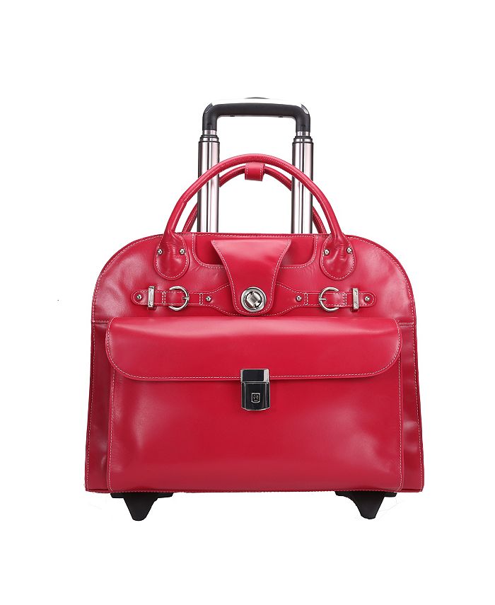 McKlein Edgebrook 15" Wheeled Ladies Laptop Briefcase Macy's