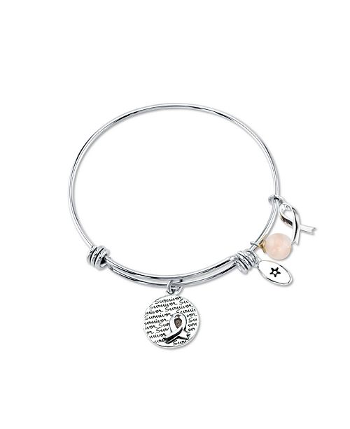 Unwritten "Survivor" Breast Cancer Awareness Bangle ...