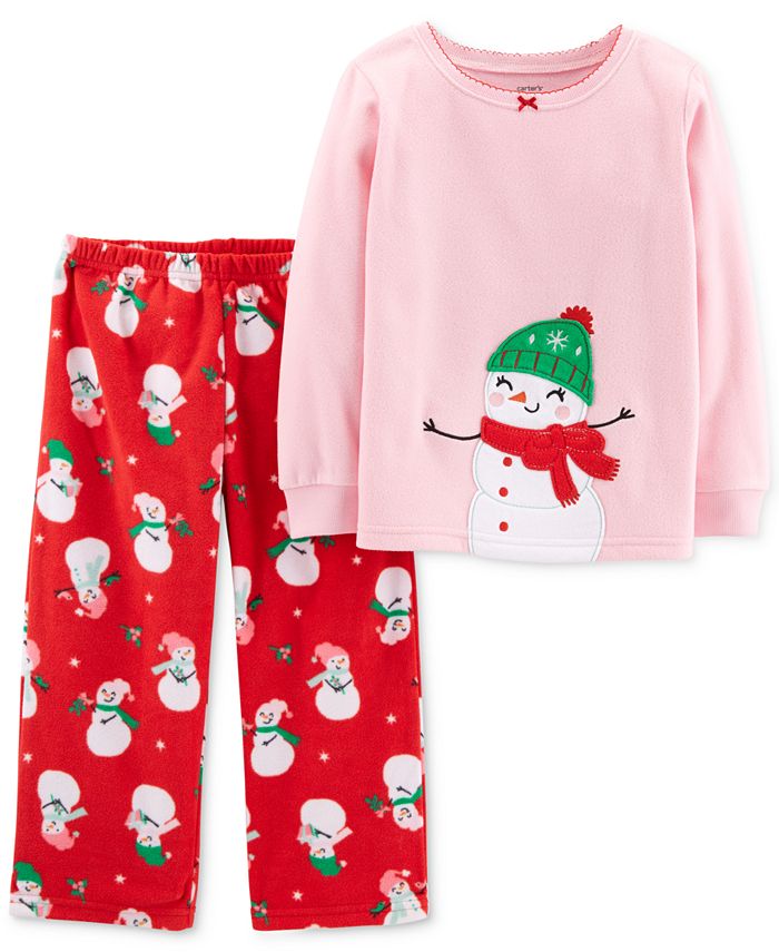 Carters sales snowman pajamas