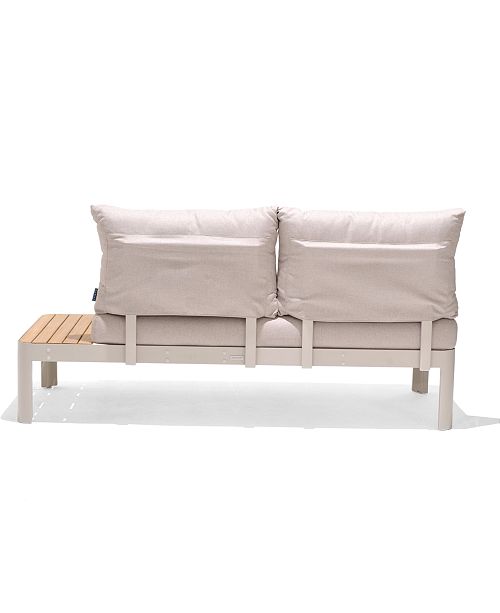 Furniture CLOSEOUT! Modern Tropic Teak Outdoor Sofa, Created For Macy's