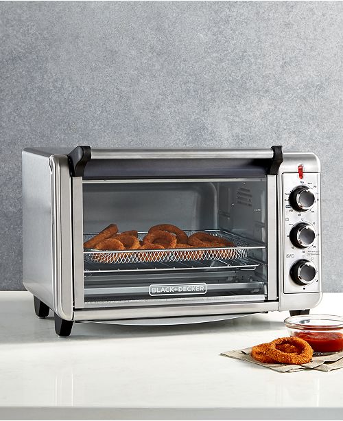 Black Decker Air Fryer Toaster Oven Reviews Small
