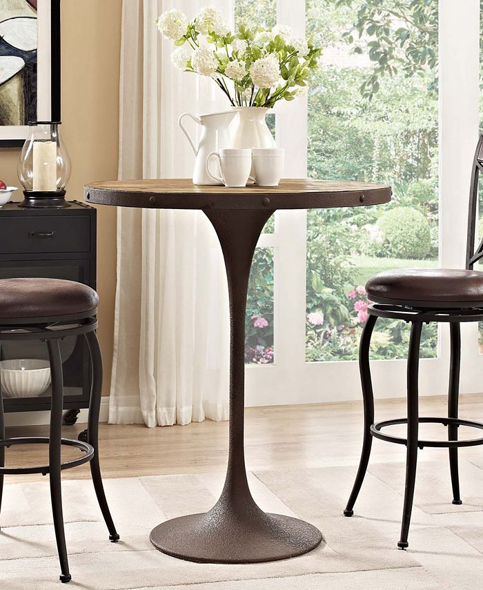 Modway Drive Wood Bar Table Macy's
