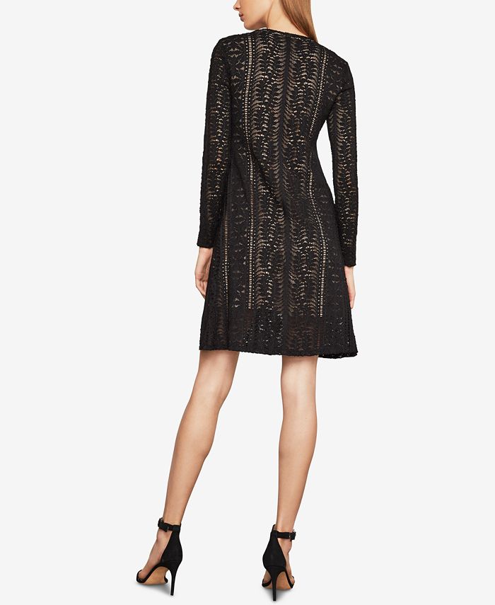 BCBGMAXAZRIA Lace Shift Dress Macy s