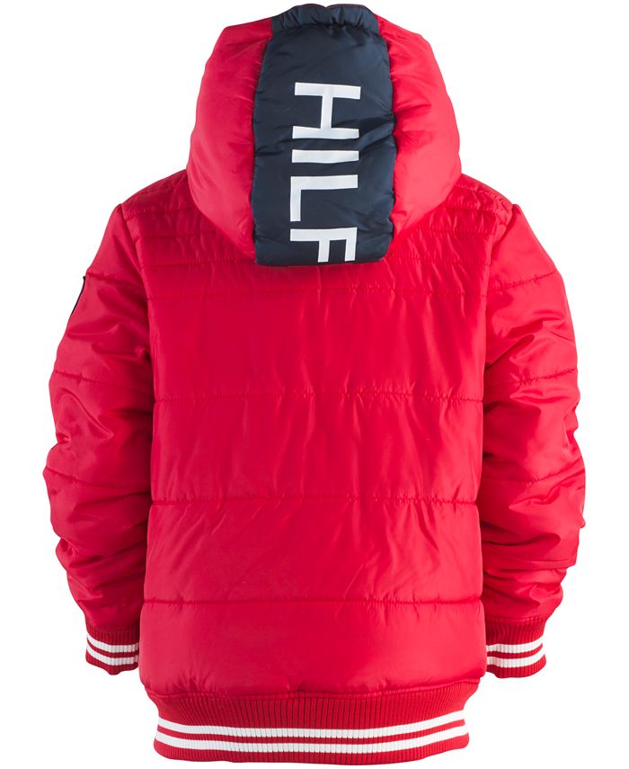 Tommy Hilfiger Toddler Boys Bailey Hooded Puffer Jacket Macy's