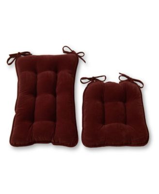 Greendale Home Fashions Cherokee Solid Standard Rocking Chair Cushion Set