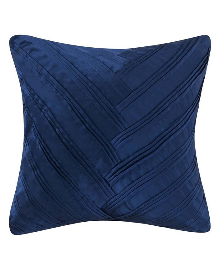Vince Camuto Home Vince Camuto Lyon Signature V Pleated 16 Square Pillow Reviews Decorative Throw Pillows Bed Bath Macy S
