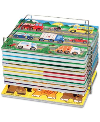 Melissa and Doug - Melissa & Doug Wire Puzzle Storage Rack