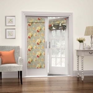 Waverly Sanctuary Rose French Door Panel In Clay