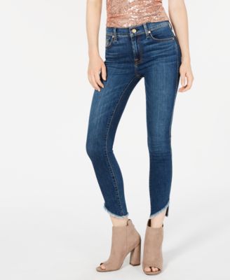 7 for all mankind asymmetric jeans