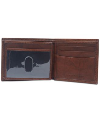 tommy hilfiger leather bifold wallet