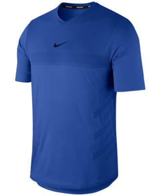 nike men's summer rafa aeroreact jacquard top