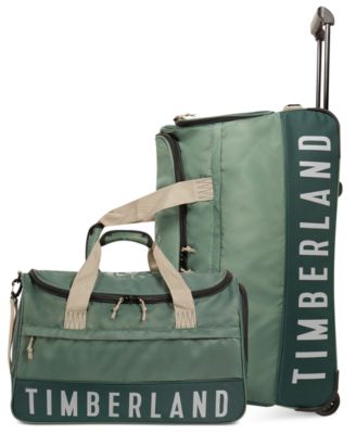 timberland luggage green