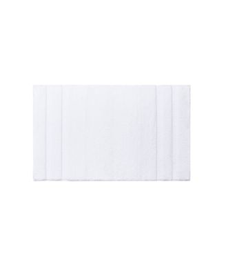 Madison Park Signature - Stria 24" x 40" Border Stripe Marshmellow Bath Rug