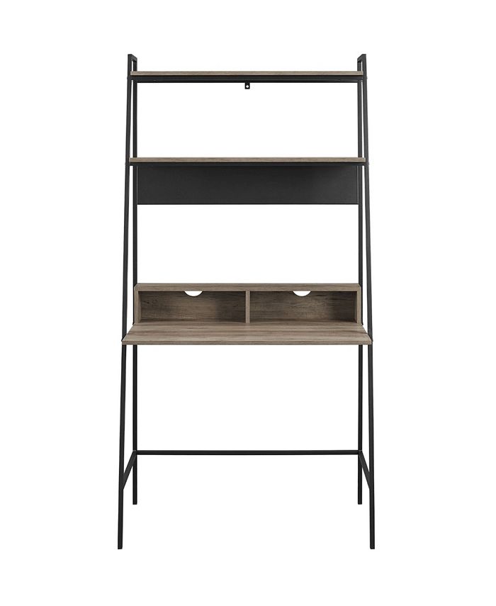 Walker Edison 36 inch Metal and Wood Ladder Desk Macy's