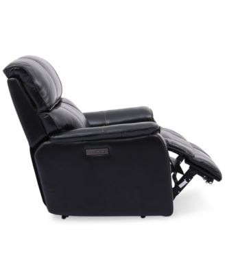 Hatherleigh 34" Leather Dual Power Recliner with USB Power Outlet