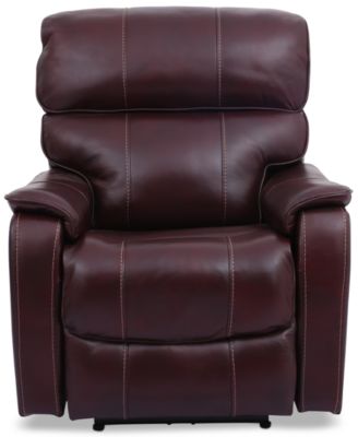 Hatherleigh 34" Leather Dual Power Recliner with USB Power Outlet
