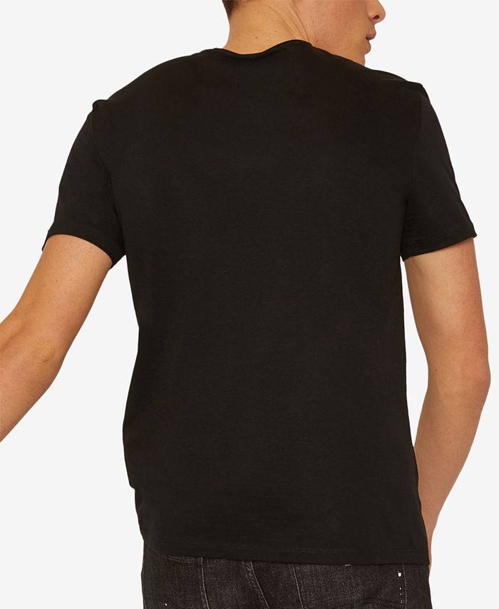 A|X Armani Exchange Men's Tonal Off-Center Logo T-Shirt & Reviews - T ...