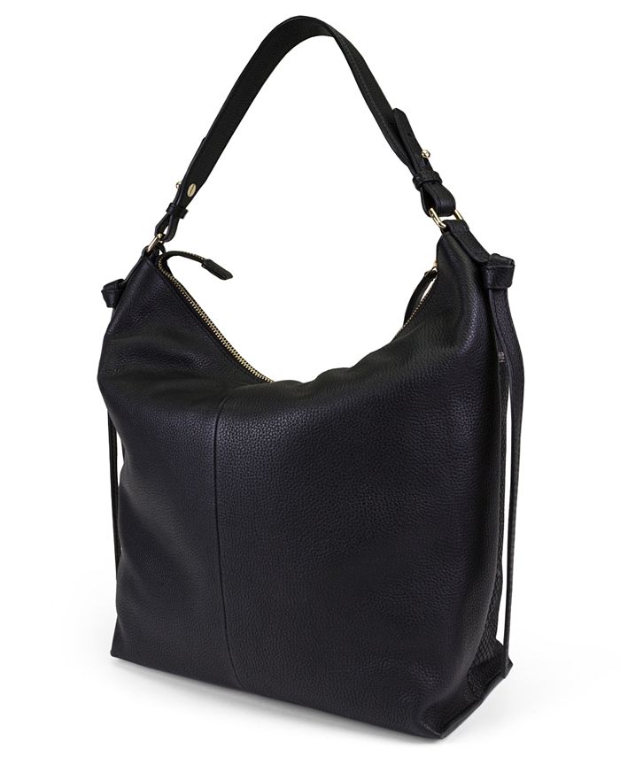 T Tahari Skyler Leather Bucket Bag - Macy's
