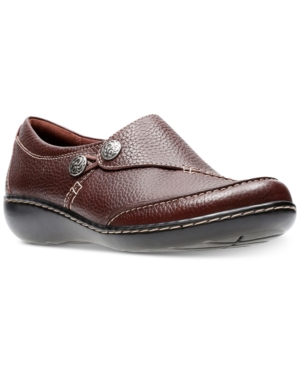 Shop Clarks Collection Women's Ashland Lane Flats In Redwood