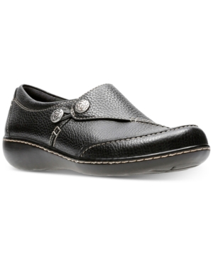 Clarks Collection Women's Ashland Lane Flats Women's Shoes In Black