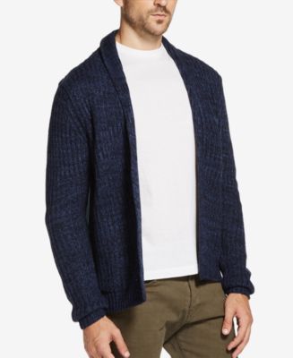 Weatherproof Vintage Mens Open Marl Cardigan, Created for Macy's - Macy's