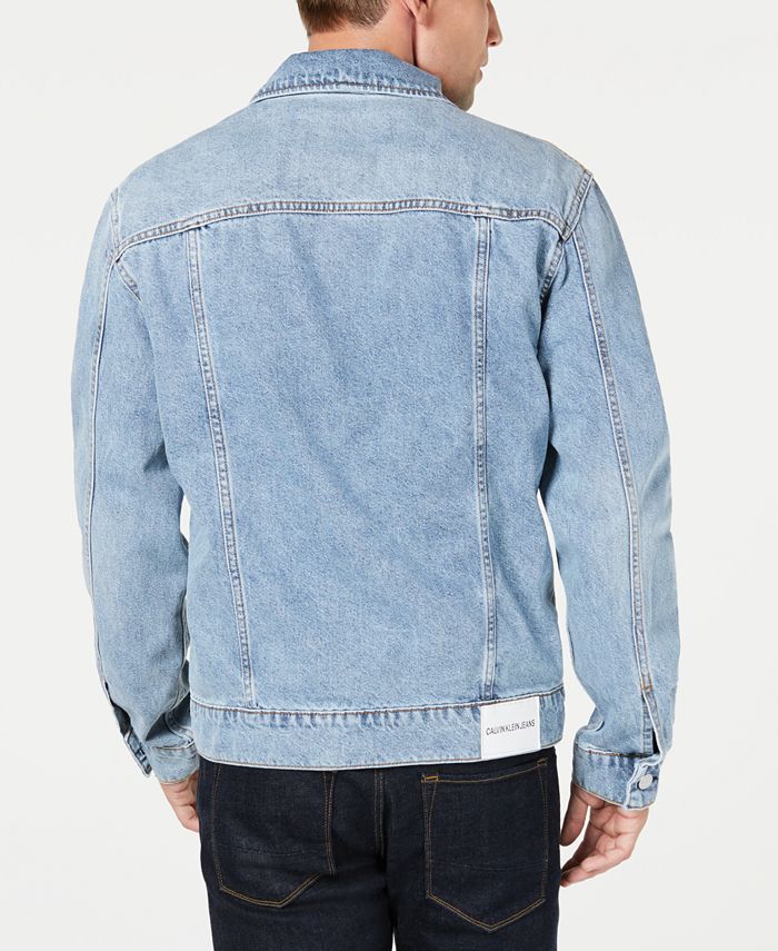 Calvin Klein Jeans Men's Tash Blue Modern Classic Tracker Jacket - Macy's