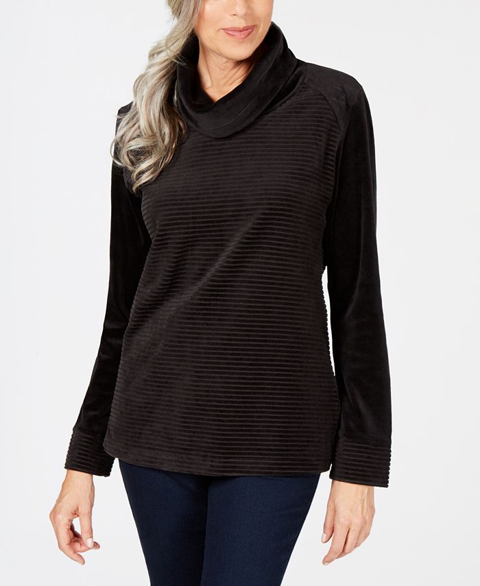 Macy's cowl neck sales tops